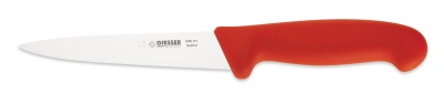 Нож Giesser 3085 15 см, красная рукоятка