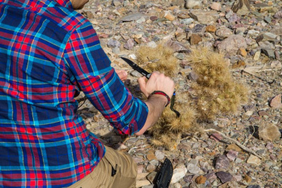 Нож охотничьи Кизляр Суприм Enzo D2 Black Titanium