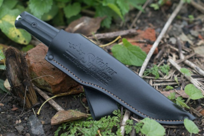 Нож охотничий Кизляр суприм Trident 420HC SW Leather Shealth